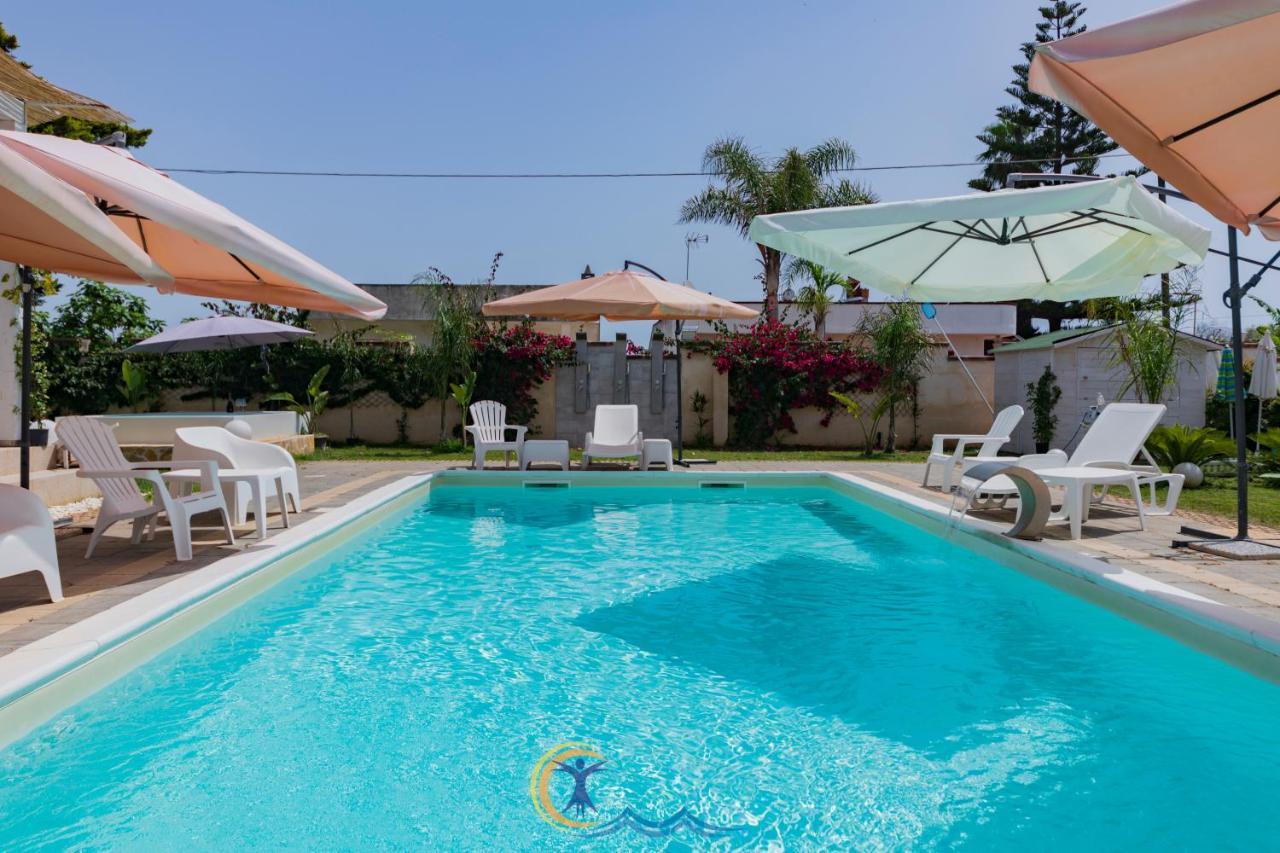 Villa Leonardo San Foca - Room, Pool & Restaurant Extérieur photo
