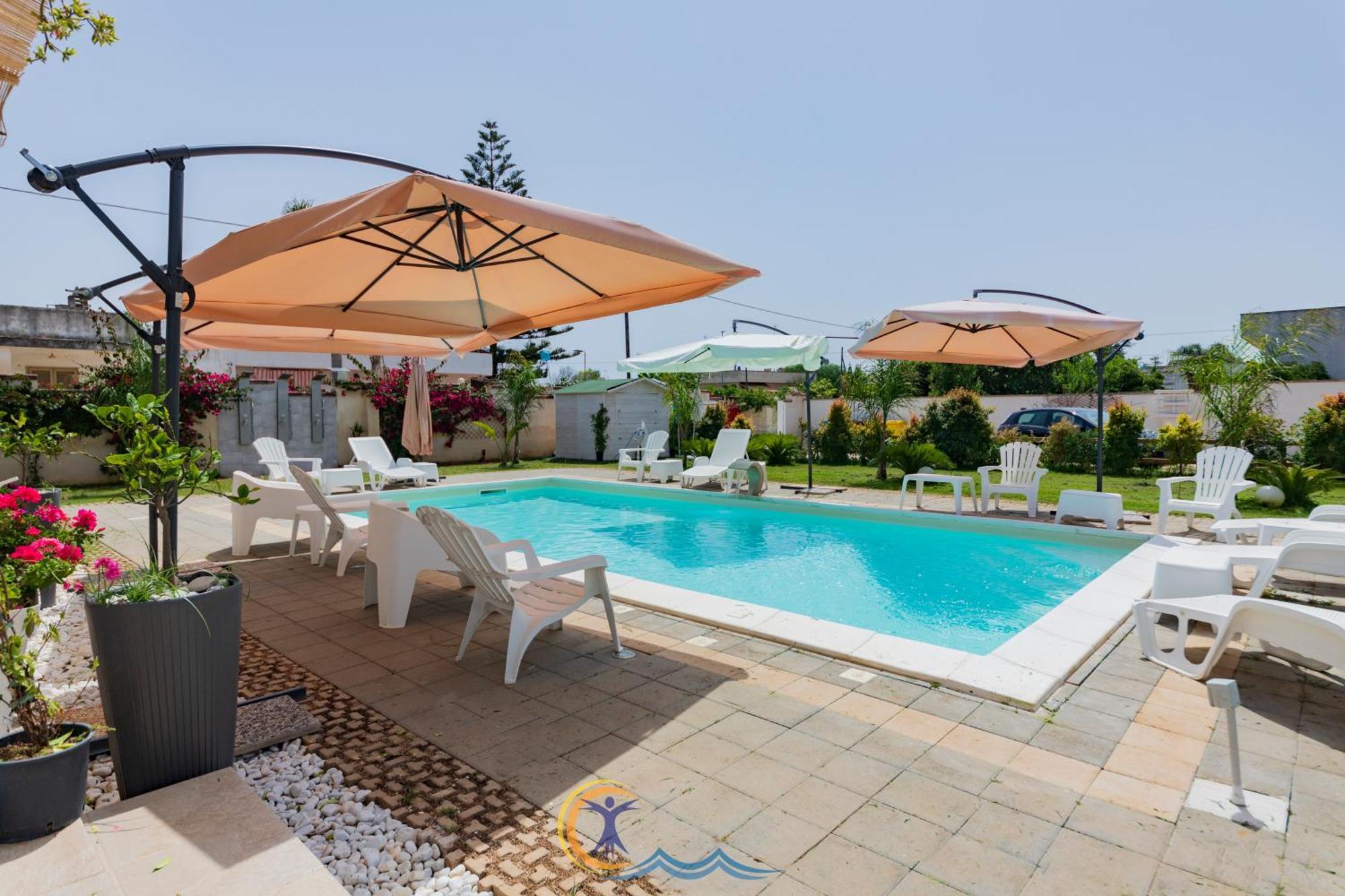 Villa Leonardo San Foca - Room, Pool & Restaurant Extérieur photo