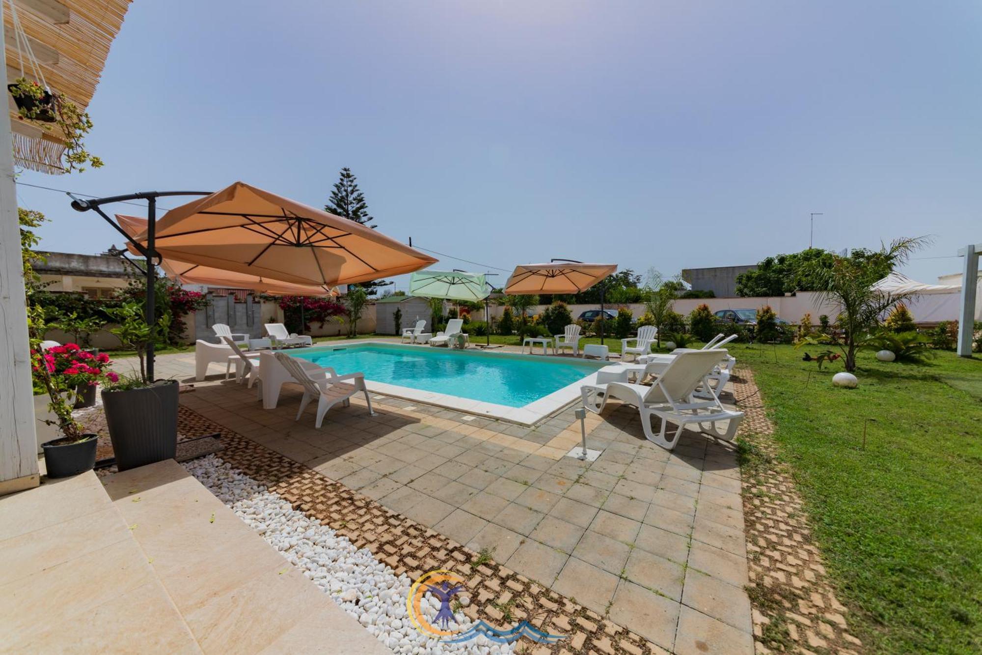 Villa Leonardo San Foca - Room, Pool & Restaurant Extérieur photo